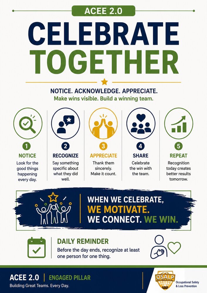 ACEE 2.0 behaviour poster &mdash; Celebrate Together