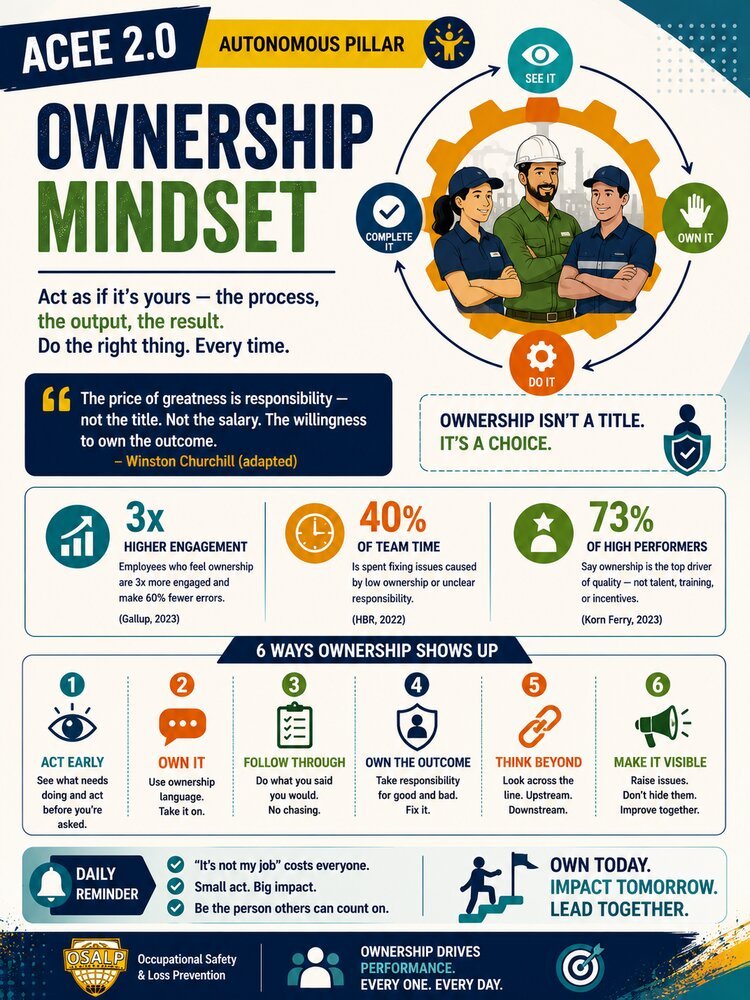 ACEE 2.0 behaviour poster &mdash; Ownership Mindset